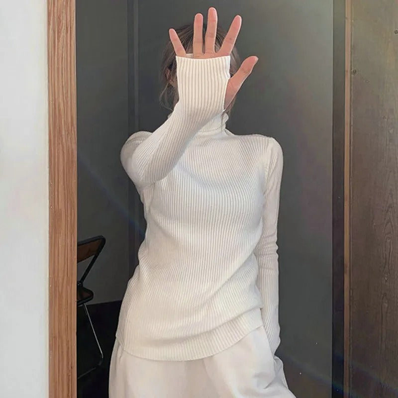 Pull au design réfléchi