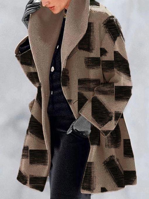 Manteau au design réfléchi