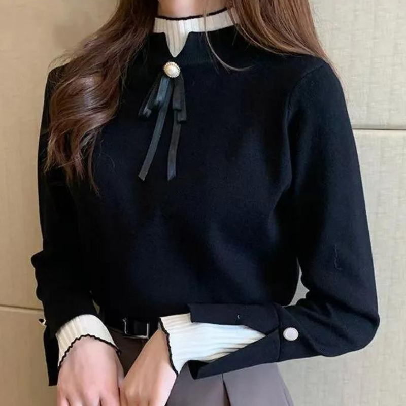 Pull au design classique