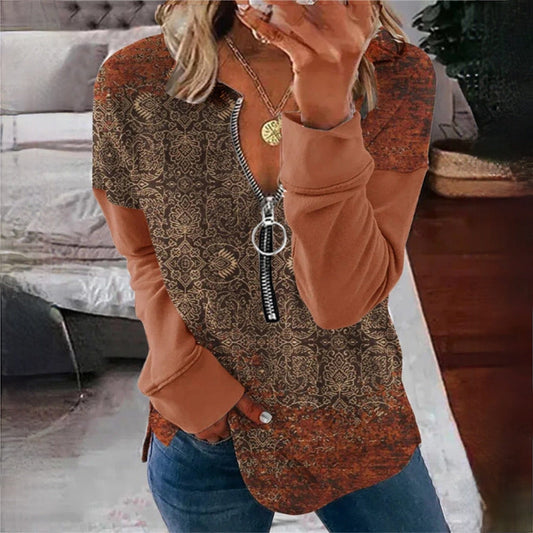 EP | Pull-over imprimé esthétique