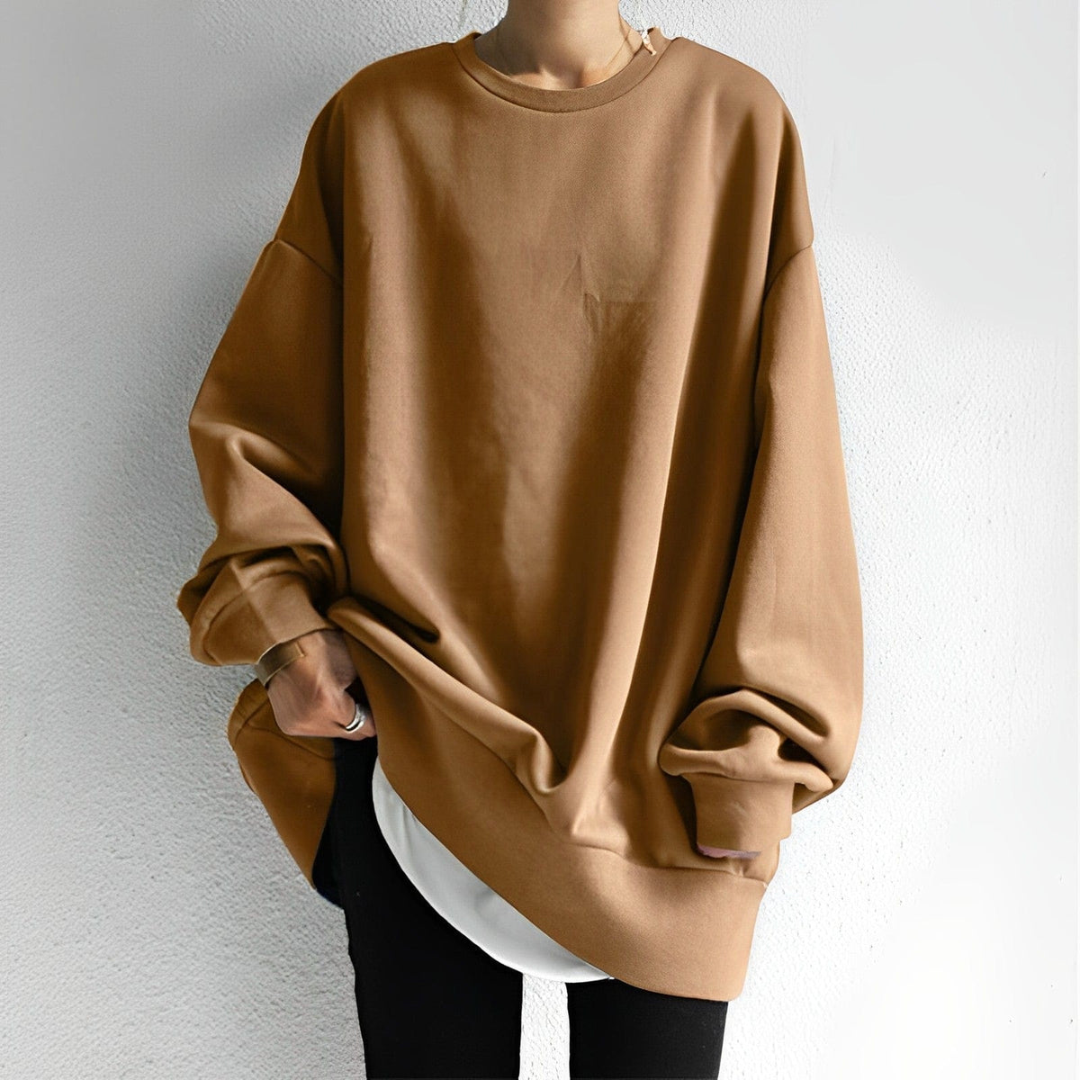 JO | Pull surdimensionné de créateur
