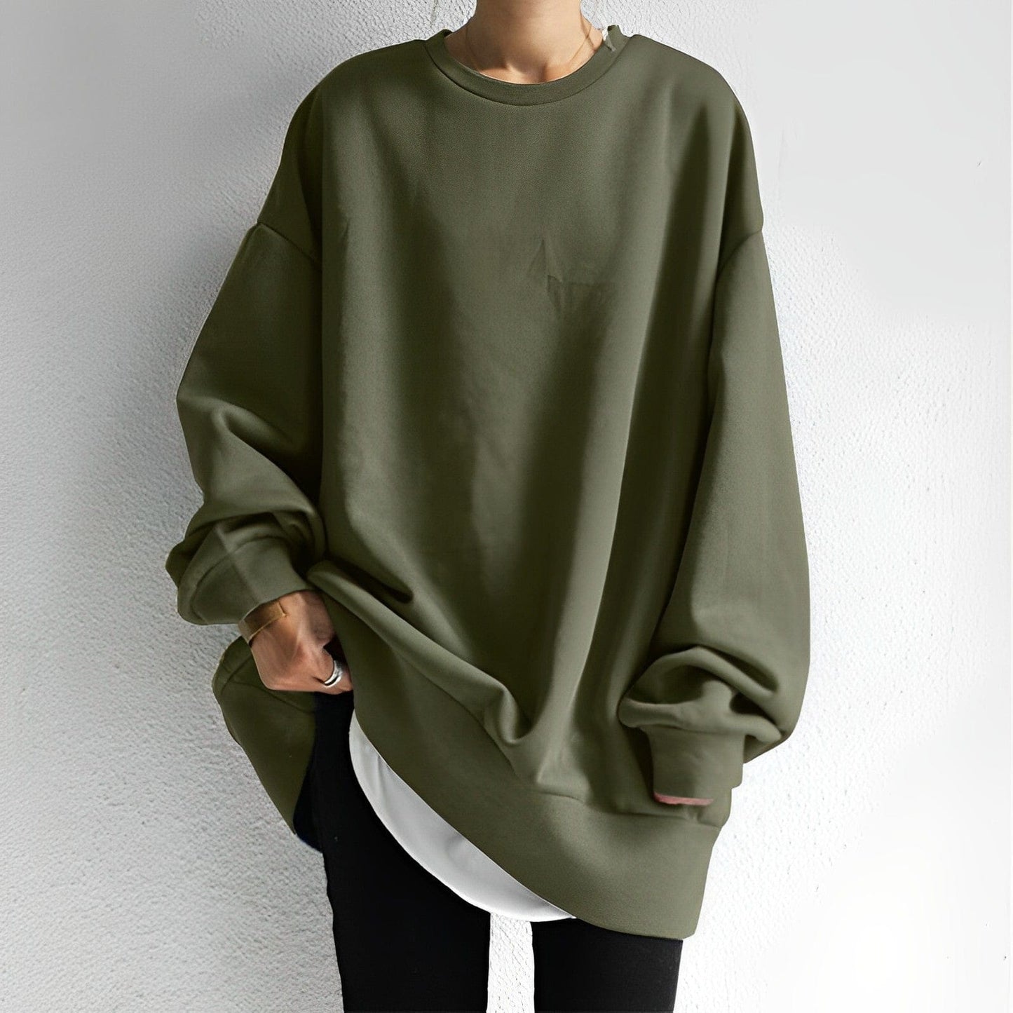 JO | Pull surdimensionné de créateur