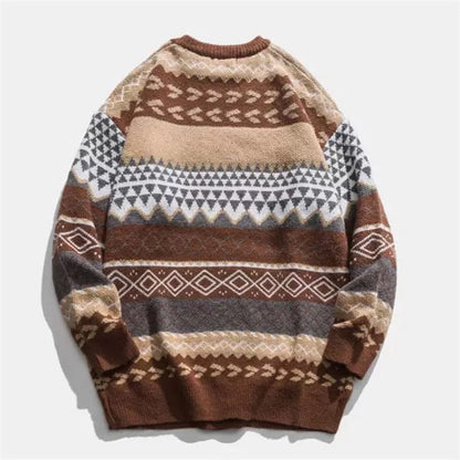 EP | Pull-over en tricot rétro-décontracté 2024
