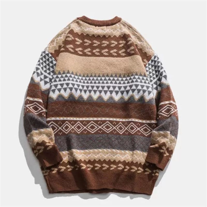 EP | Pull-over en tricot rétro-décontracté 2024