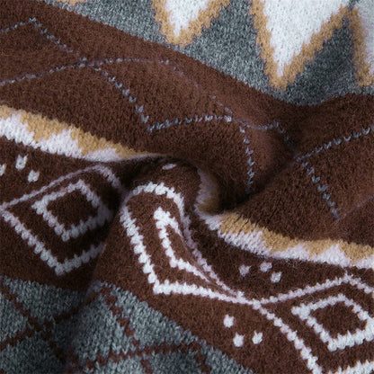 EP | Pull-over en tricot rétro-décontracté 2024