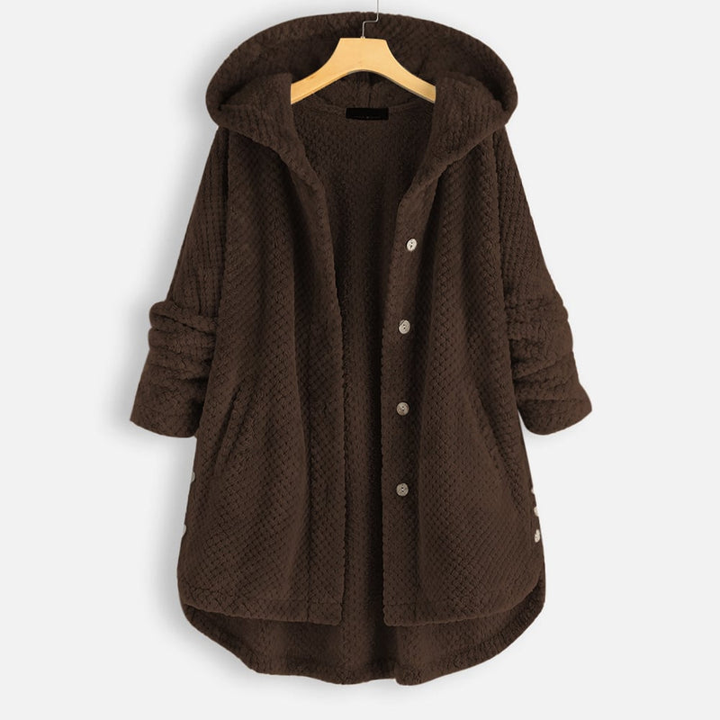 EP | veste chaude en peluche avec capuche