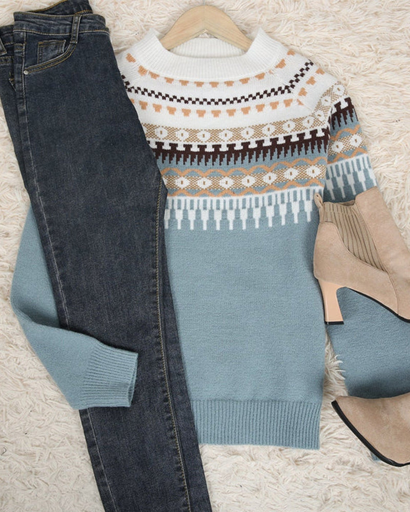 JO | Pull d'hiver classique et confortable
