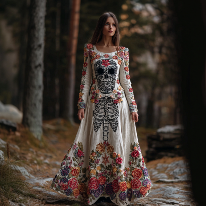 Robe au style vintage intemporel