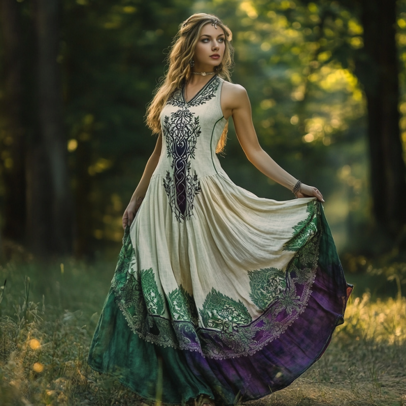 Robe au design élégant