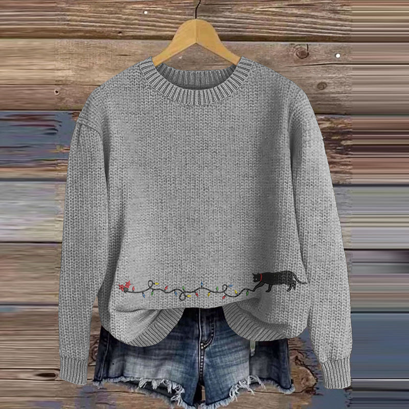 Pull au design réfléchi