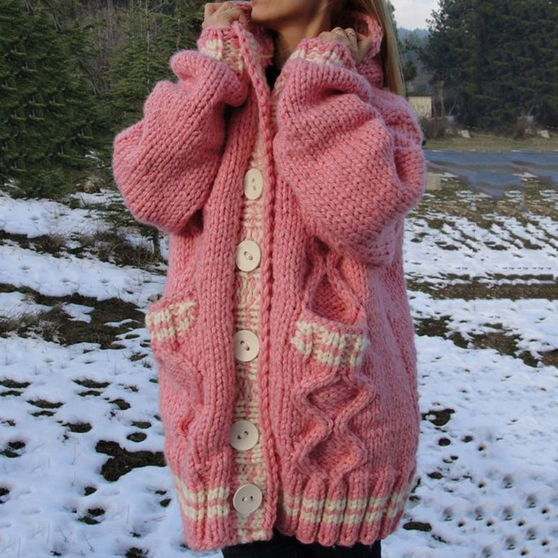 Cardigan au style vintage intemporel