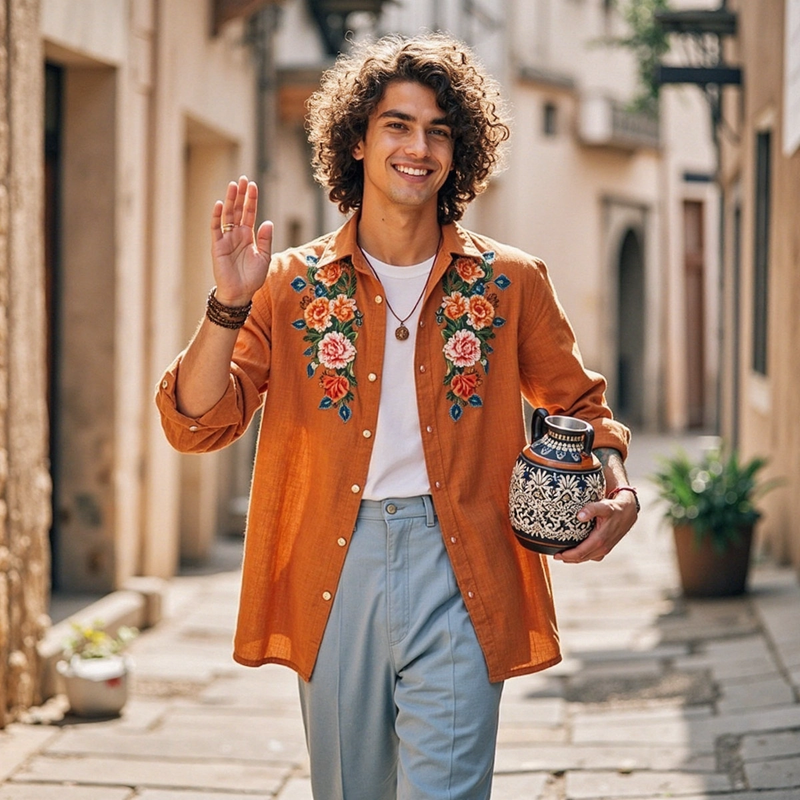 Chemise inspiration vintage