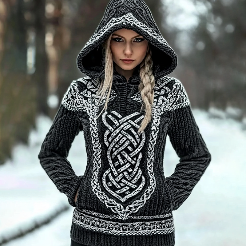 Pull au design réfléchi