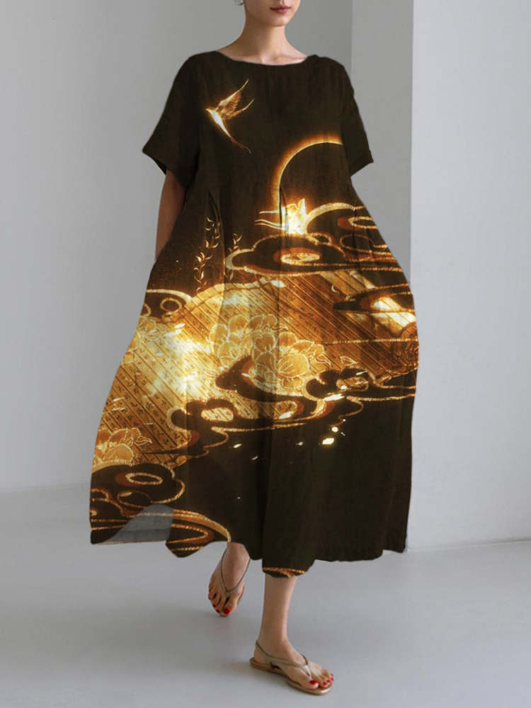 Robe au style vintage intemporel