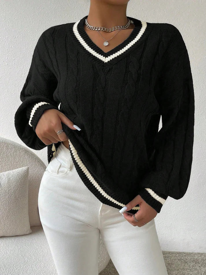 Pull au style vintage intemporel