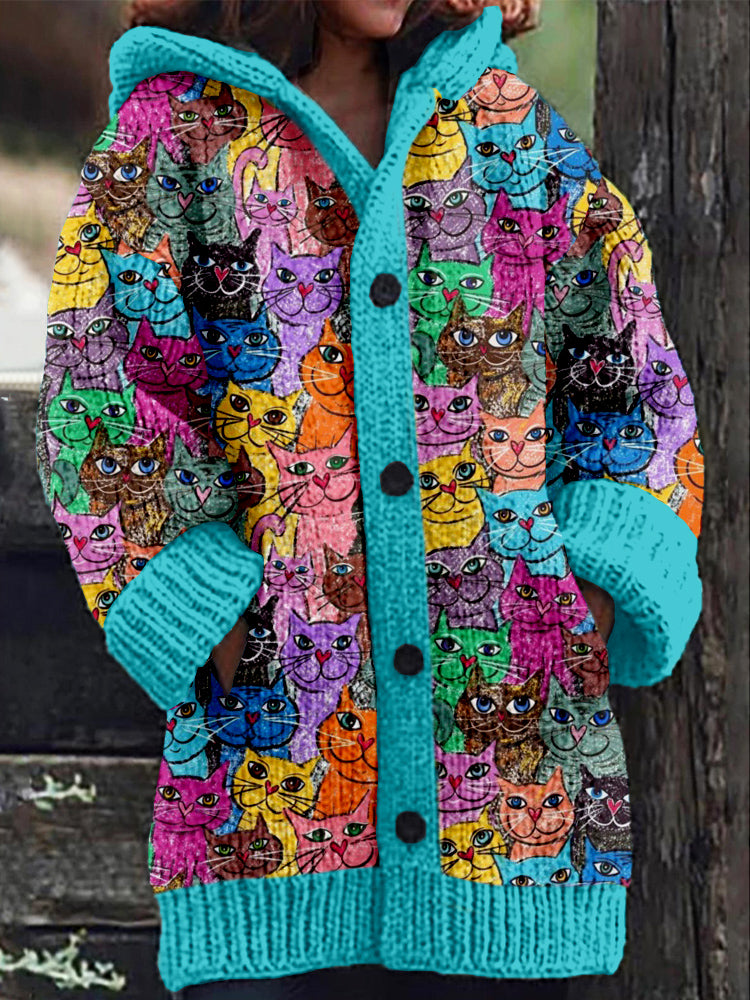 Cardigan au design réfléchi