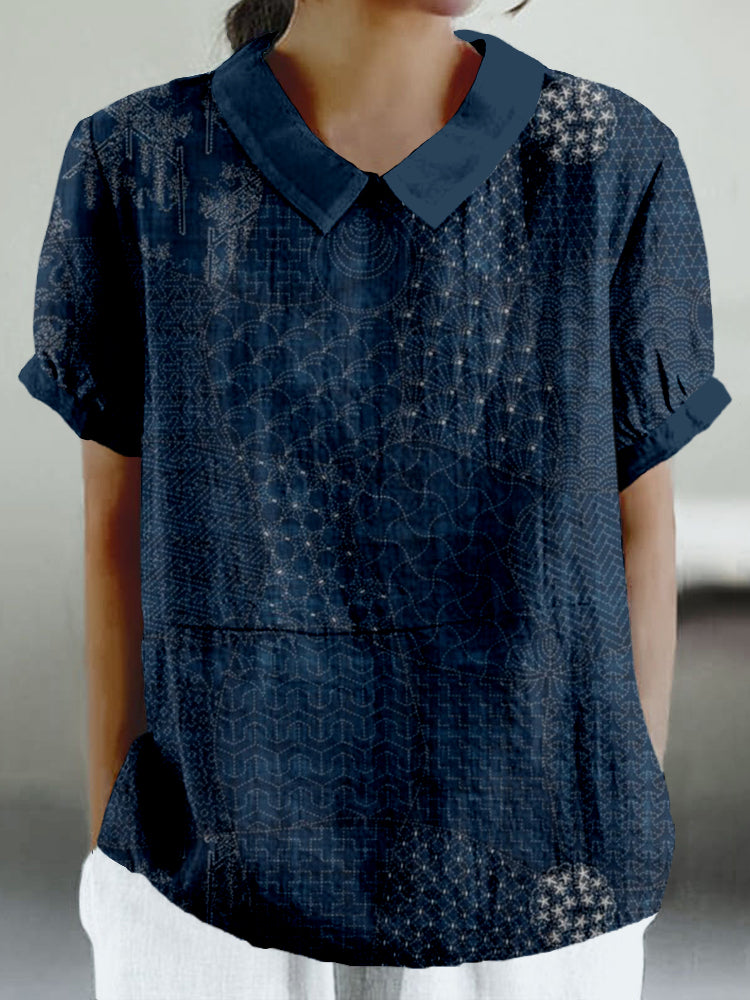 Chemise au design réfléchi