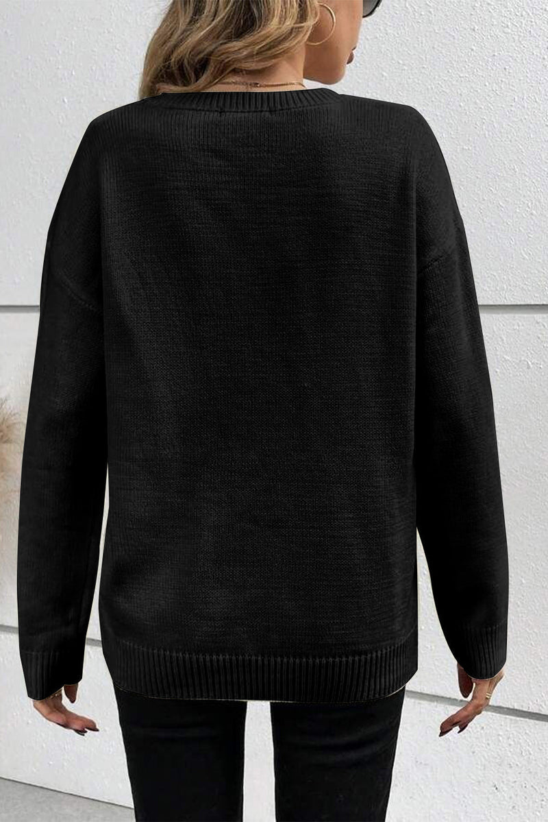 Pull au design réfléchi