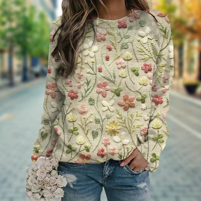 Pull au style vintage intemporel