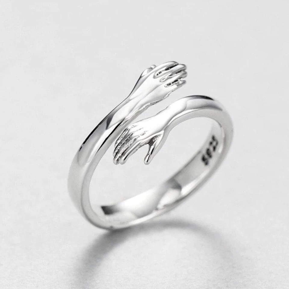 Argent Bague artisanal délicat