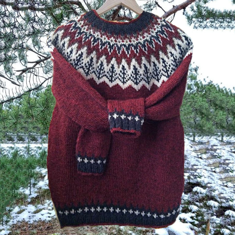 Pull au design classique
