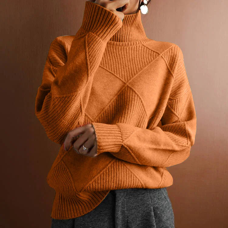 Pull au design réfléchi