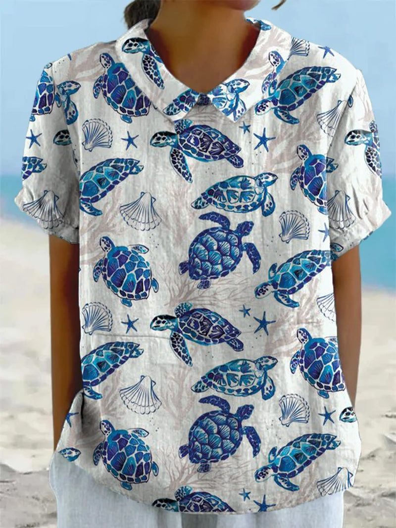 Chemise au design réfléchi
