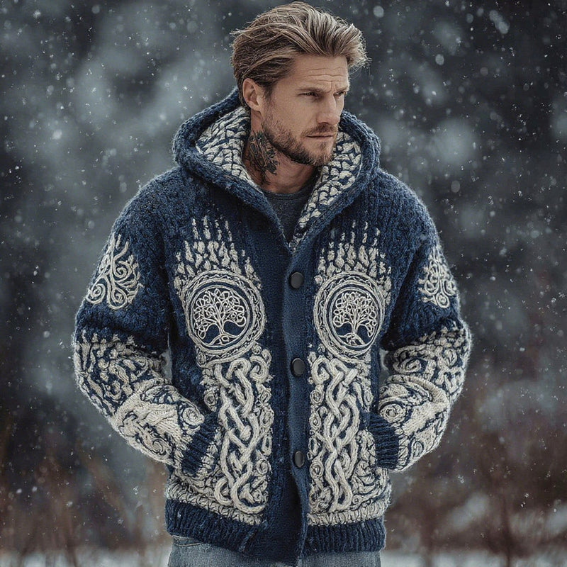 Pull au design réfléchi