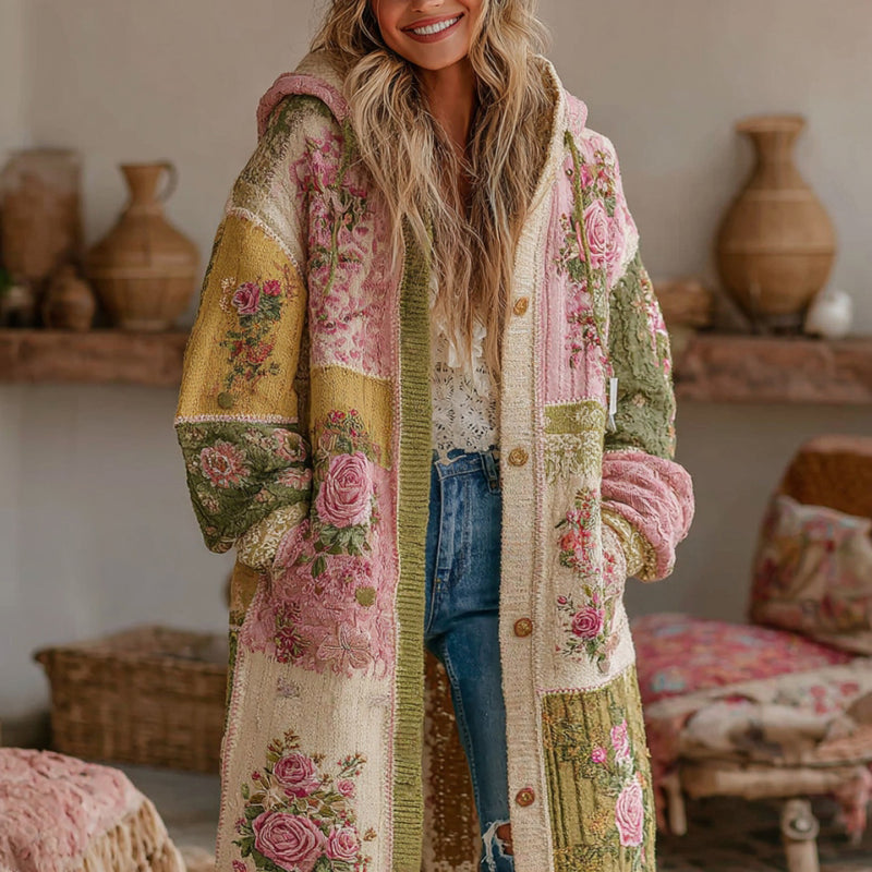 Cardigan au design réfléchi