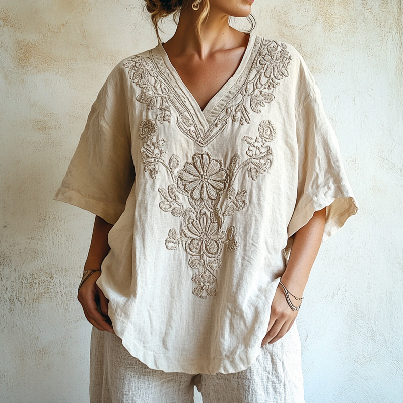 Chemise au design gracieux