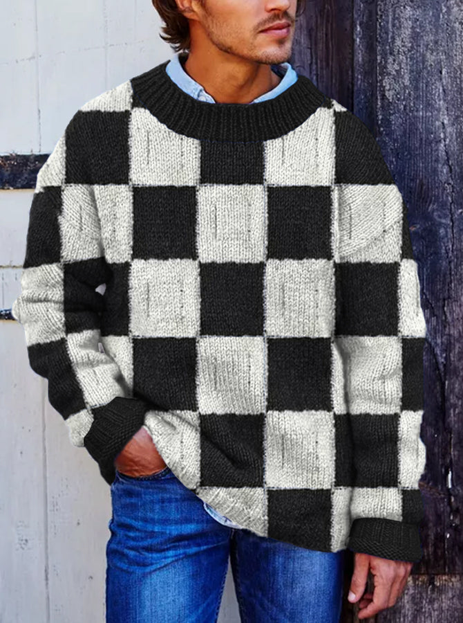 Pull au style vintage intemporel