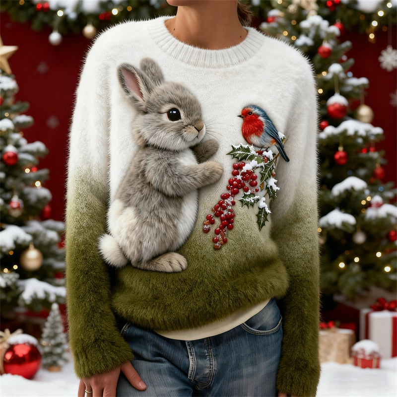 Pull au design réfléchi