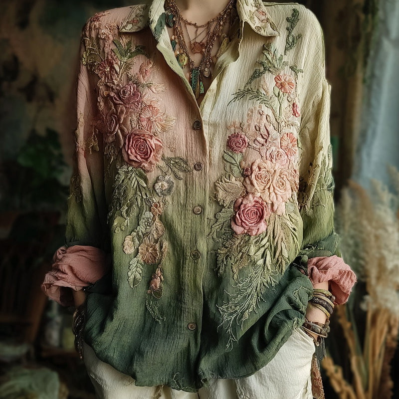 Chemise au design gracieux