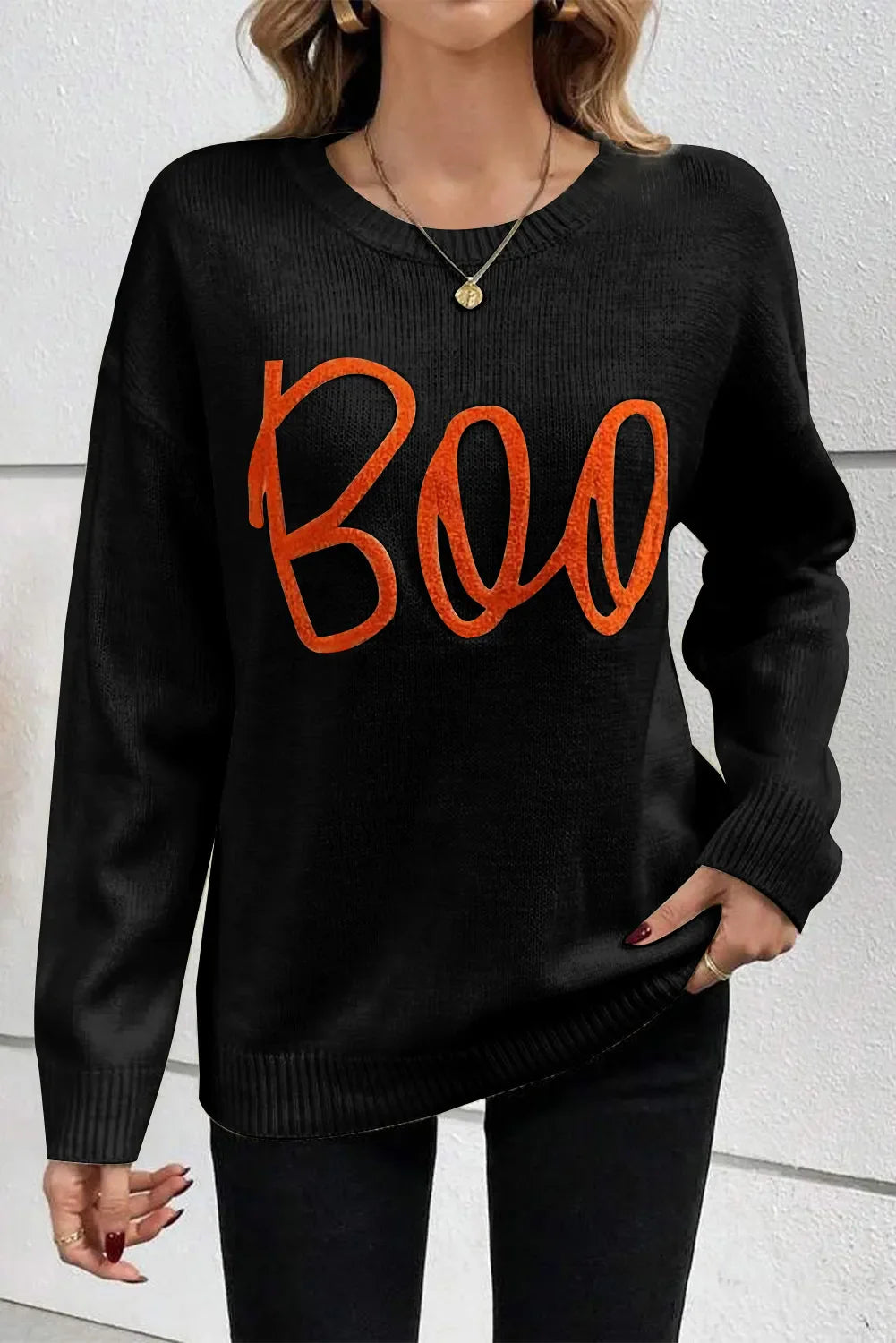 Pull au design classique