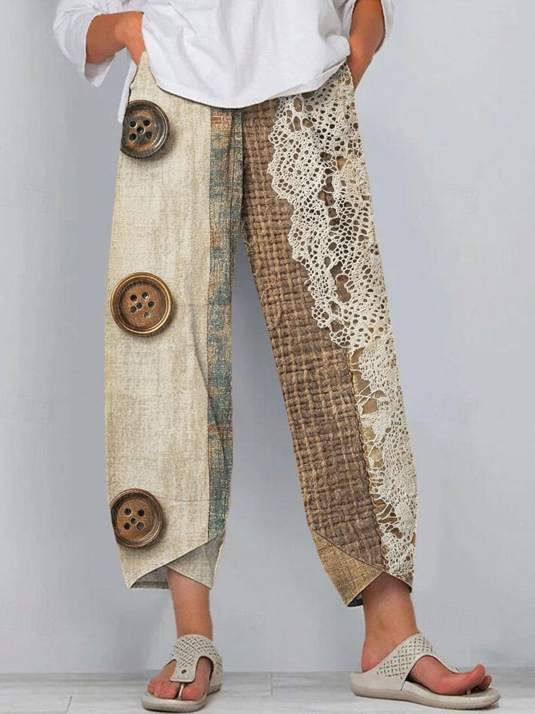 Pantalon inspiration vintage