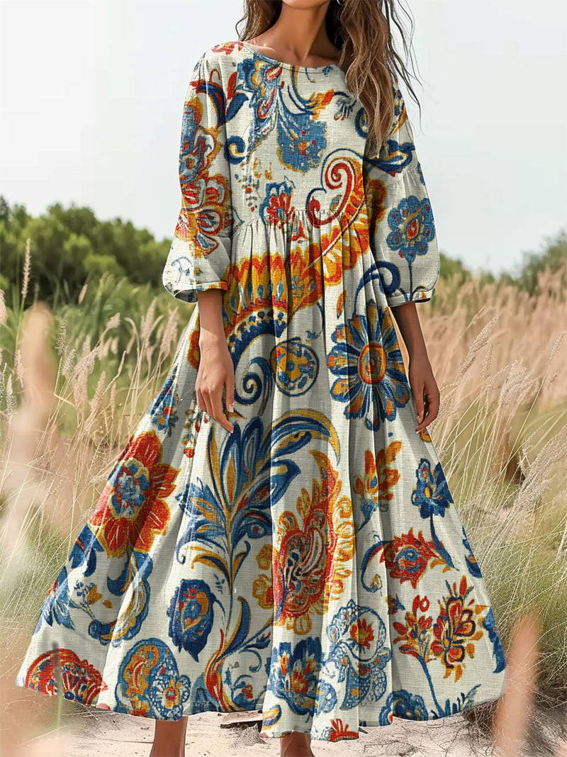Robe au style vintage intemporel