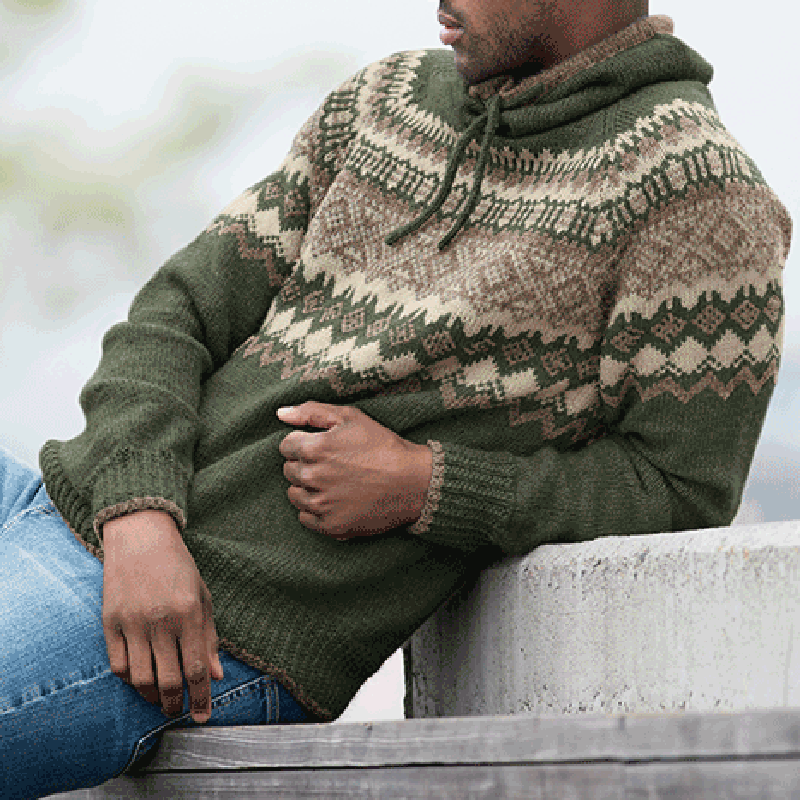 Pull au style vintage intemporel