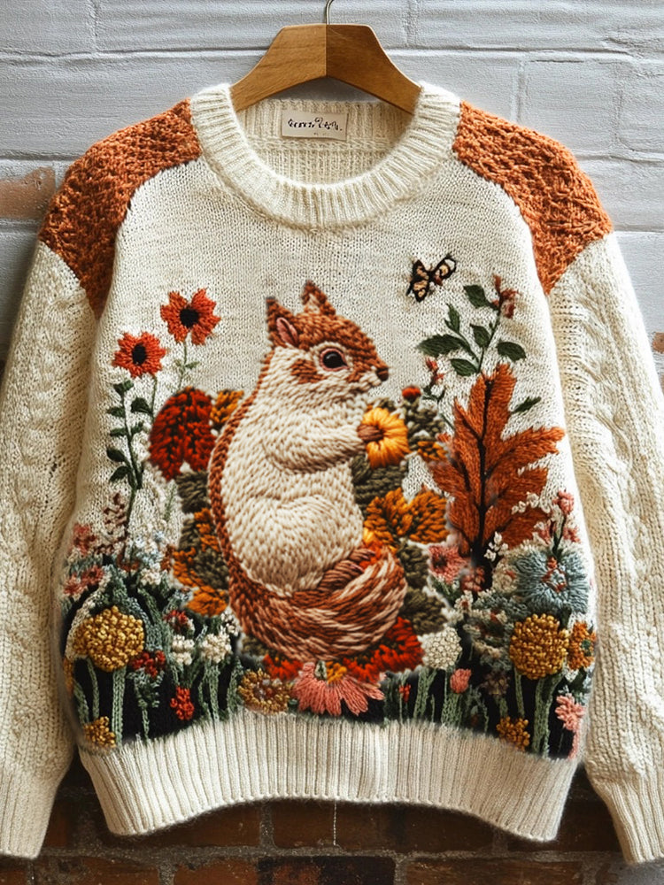 Pull au design réfléchi