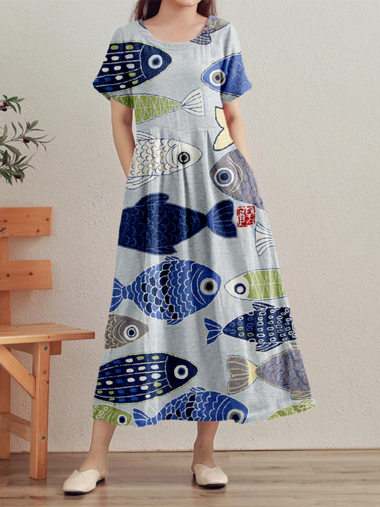 Robe au design classique