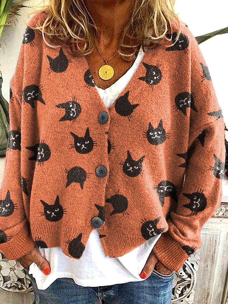 Cardigan au style vintage intemporel