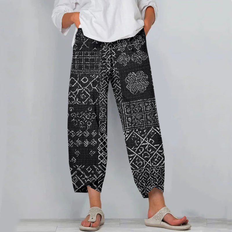 Pantalon au style vintage intemporel