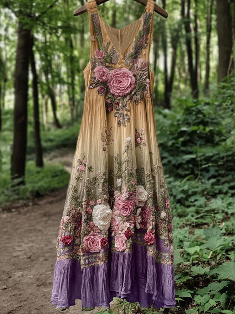 Robe au style vintage intemporel
