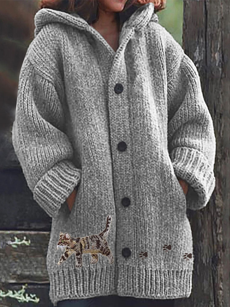 Cardigan magnifiquement confectionné
