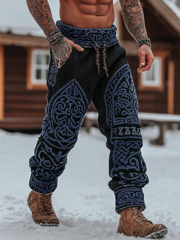 Pantalon au design réfléchi