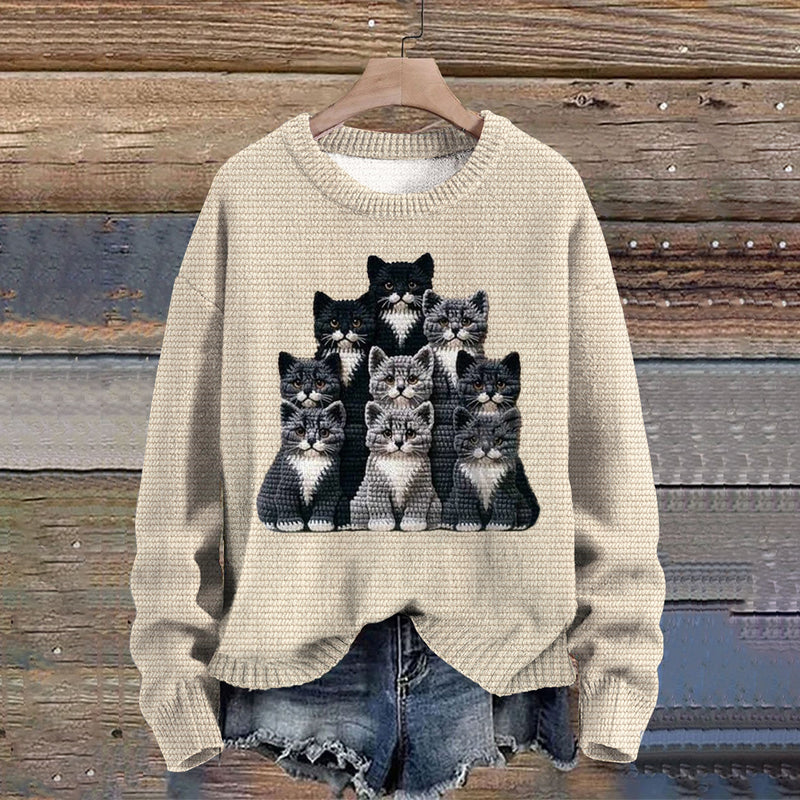 Pull au style vintage intemporel