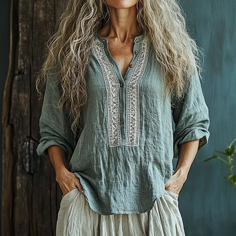 Chemise au design gracieux