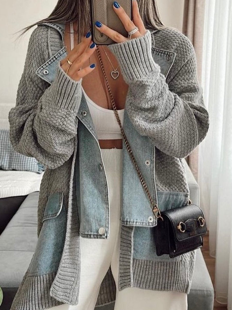 Manteau au design réfléchi