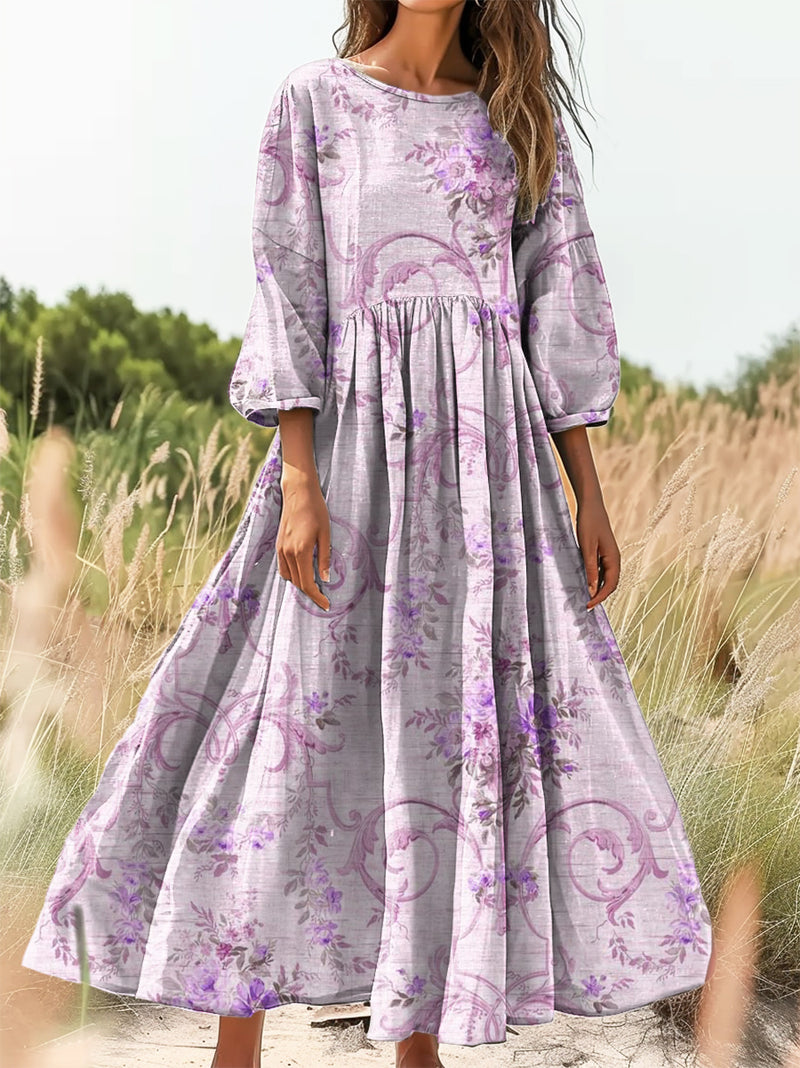 Robe au style vintage intemporel