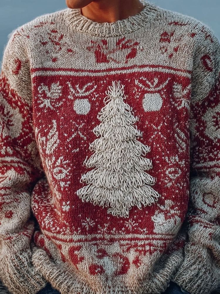 Pull au design réfléchi