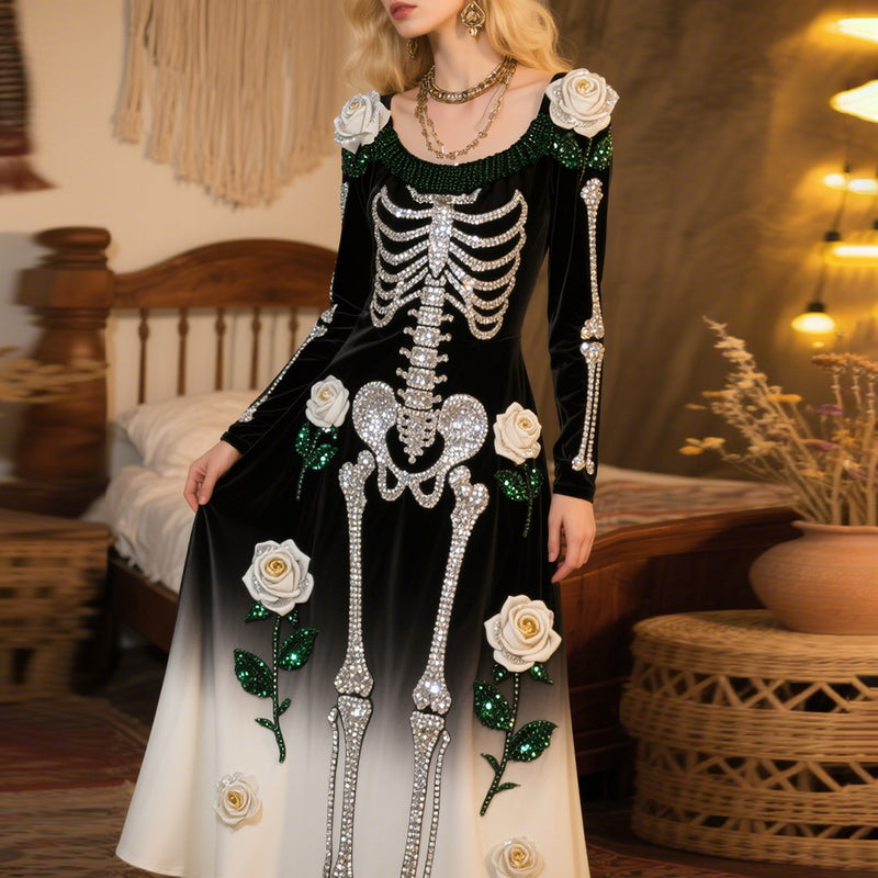 Robe magnifiquement confectionné